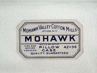 New Old Stock Vintage Mohawk Cotton Pillowcases, Pair