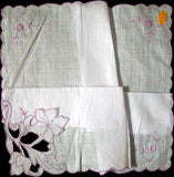Death Pile | Fancy Collection of 5 New Old Stock Vintage Handkerchiefs