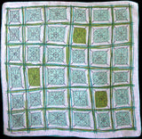 Ann McCann Wrought Iron Windows Vintage Handkerchief