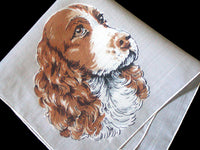 Cocker Spaniel Vintage Handkerchief