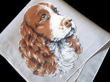 Cocker Spaniel Vintage Handkerchief