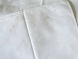 PR Vintage Pillowcases Embroidered Flower Pots Crochet Lace