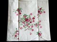 Princess Rose Vintage Wilendur Tea Towel Kitchen Dishtowel