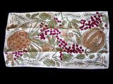 Pumpkin Pineapple Vintage Vera Tea Towel Belgian Linen