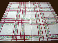 Provincial Vintage Wilendur Tablecloth 48x53