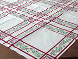 Provincial Vintage Wilendur Tablecloth 48x53