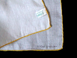 Yorkie Yorkshire Terrier Vintage Handkerchief A Skandia Print