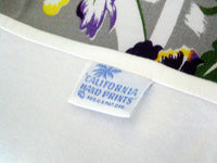 CHP Pansy Basket Vintage Tablecloth California Hand Prints 47x52