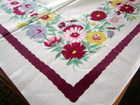 Garland Vintage Tablecloth Wilendur 50x54