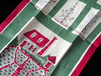 Kitchen and Herb Garden Williamsburg, VA Vintage Linen Tea Towel