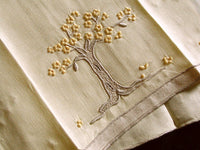 Jacaranda Tree Vintage Marghab Fingertip Towels, Pair