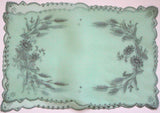 Vintage Marghab Green Margandie Wheat Placemats