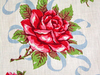 Roses & Hearts Vintage Valentine Handkerchief